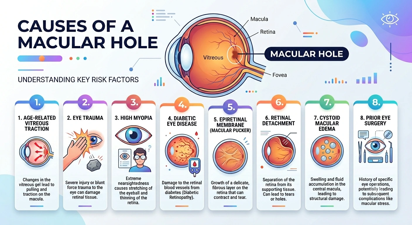 Causes of a Macular Hole - Retina Vitreous Associates of Florida Causes of a Macular Hole